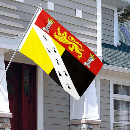 Norfolk with Crest flag 3x5ft banner man cave