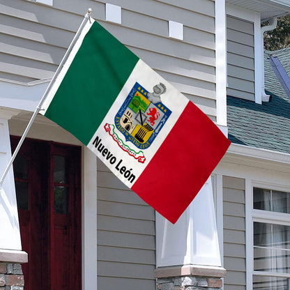 Nuevo Leon Mexico State flag 3x5ft banner man cave