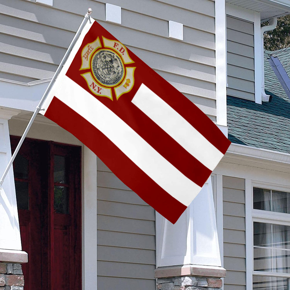 NYFD New York Fire Department flag 3x5ft banner man cave