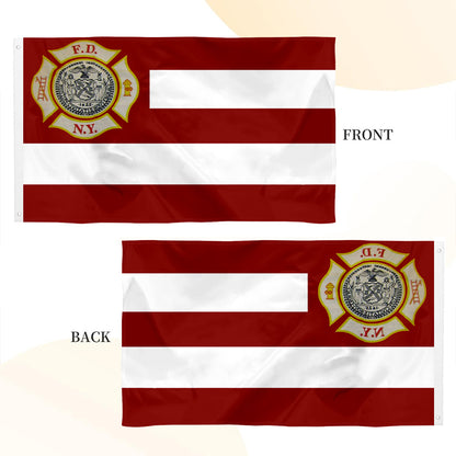 NYFD New York Fire Department flag 3x5ft banner man cave