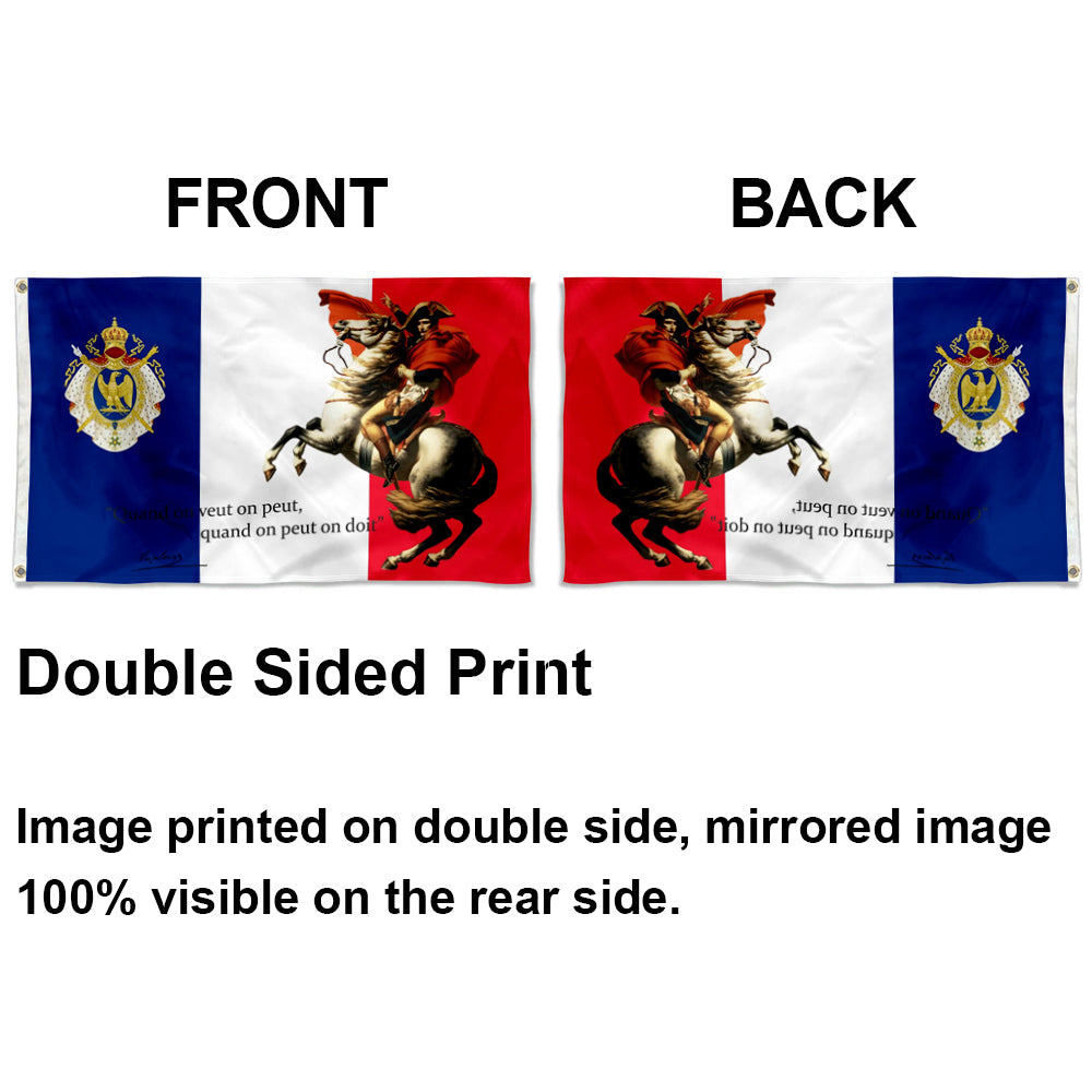 Napoleon Bonaparte France Royal flag 3x5ft banner man cave