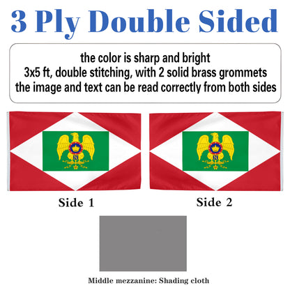 Kingdom of Italy (1805–1814) flag 3x5ft banner man cave