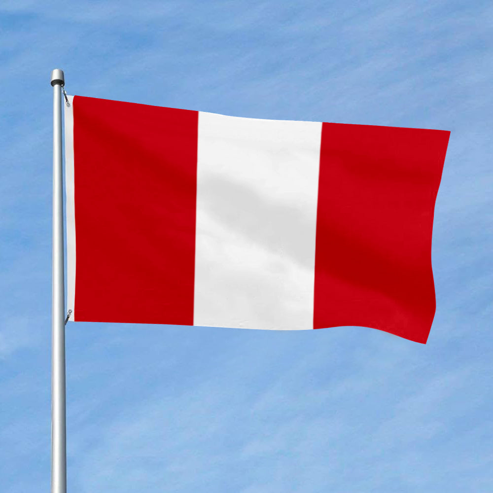 Peru flag 3x5ft banner man cave