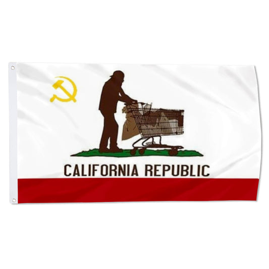 New California Republic flag 3x5ft banner man cave