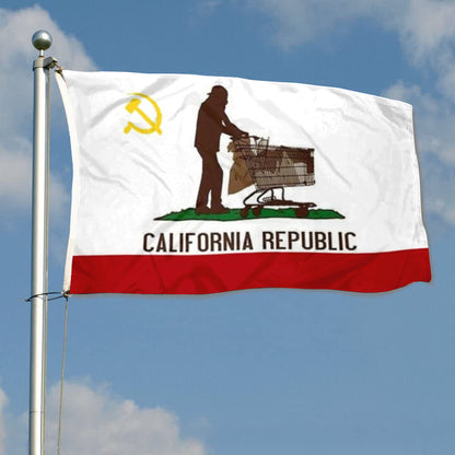 New California Republic flag 3x5ft banner man cave
