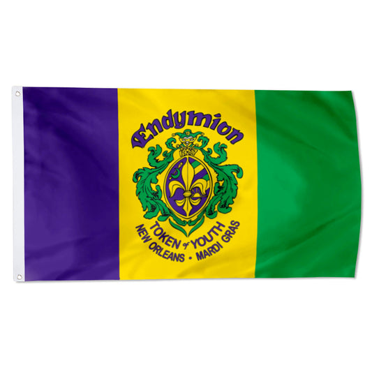 New Orleans Krewe of Endymion Parade Flag: 3x5ft Man Cave American Carnival Festival Style Banner