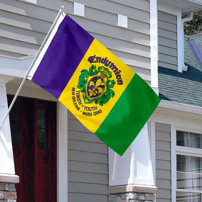 New Orleans Krewe of Endymion Parade Flag: 3x5ft Man Cave American Carnival Festival Style Banner
