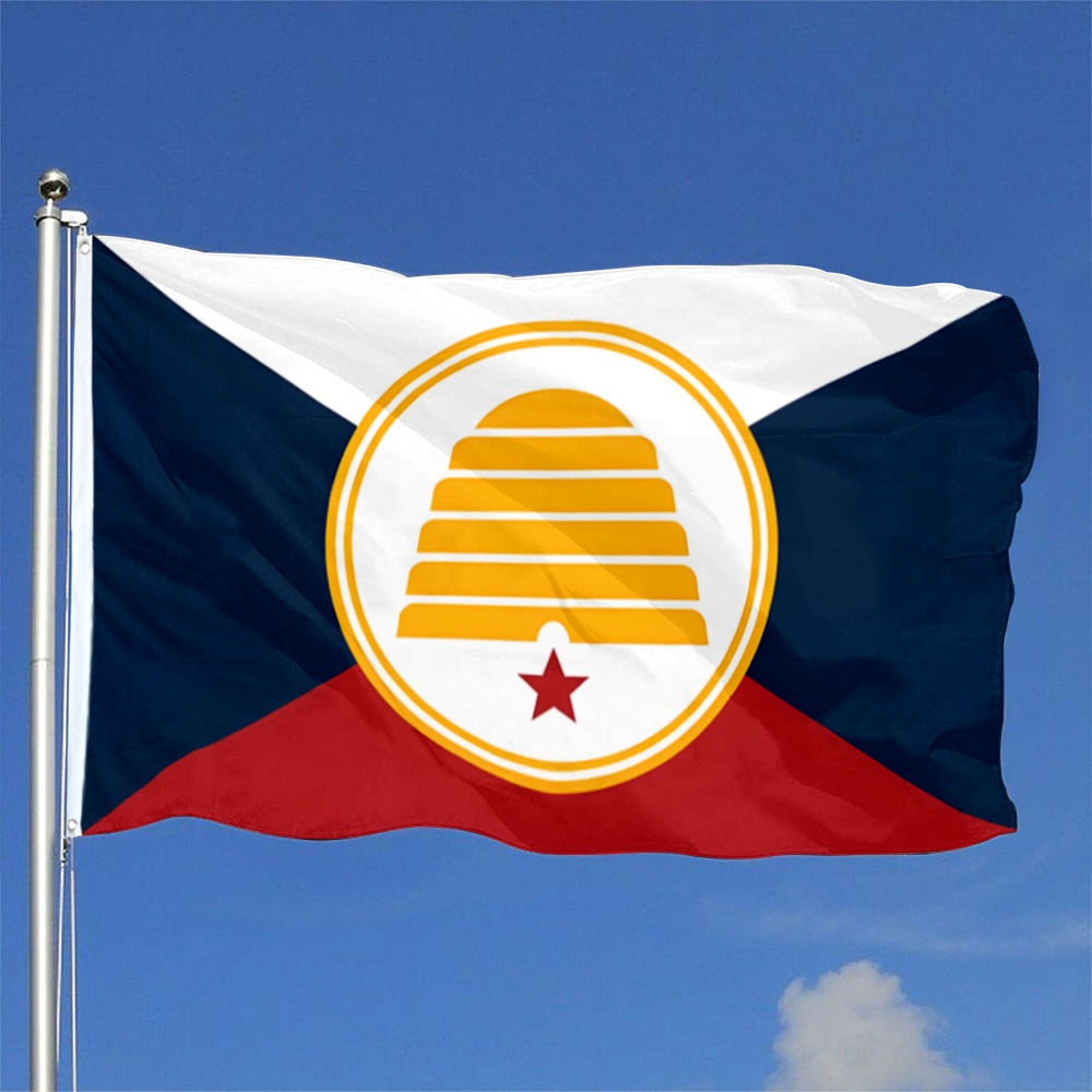 New Utah State flag 3x5ft banner man cave