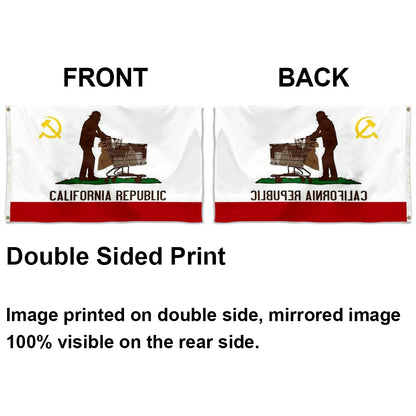 New California Republic flag 3x5ft banner man cave