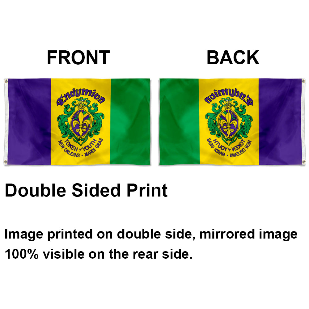 New Orleans Krewe of Endymion Parade Flag: 3x5ft Man Cave American Carnival Festival Style Banner
