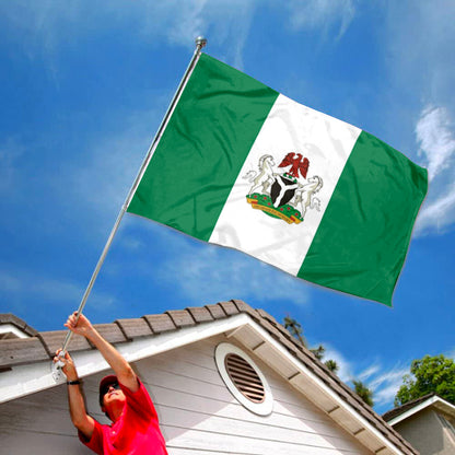 Nigeria, Abuja flag 3x5ft banner man cave