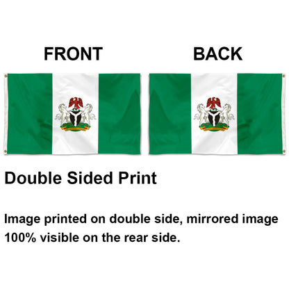 Nigeria, Abuja flag 3x5ft banner man cave