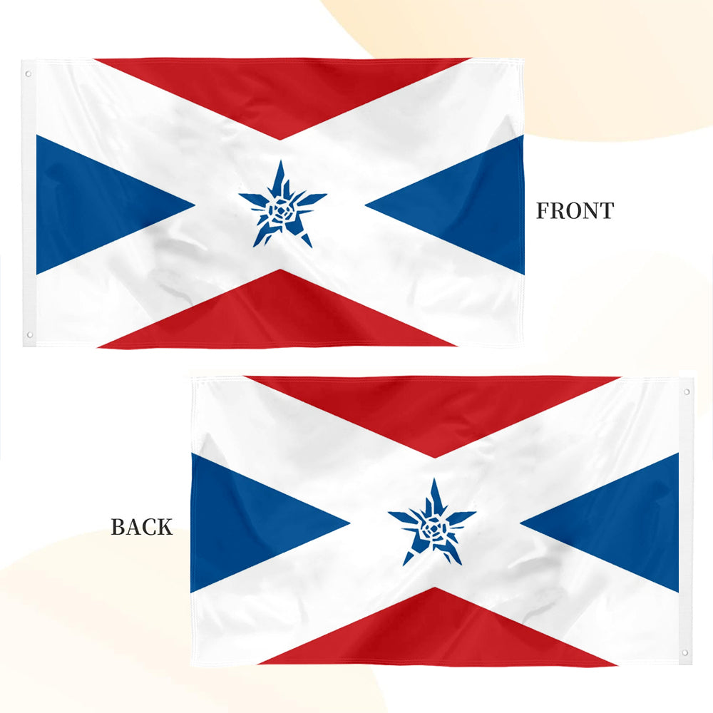 "No More Heroes" flag 3x5ft banner man cave