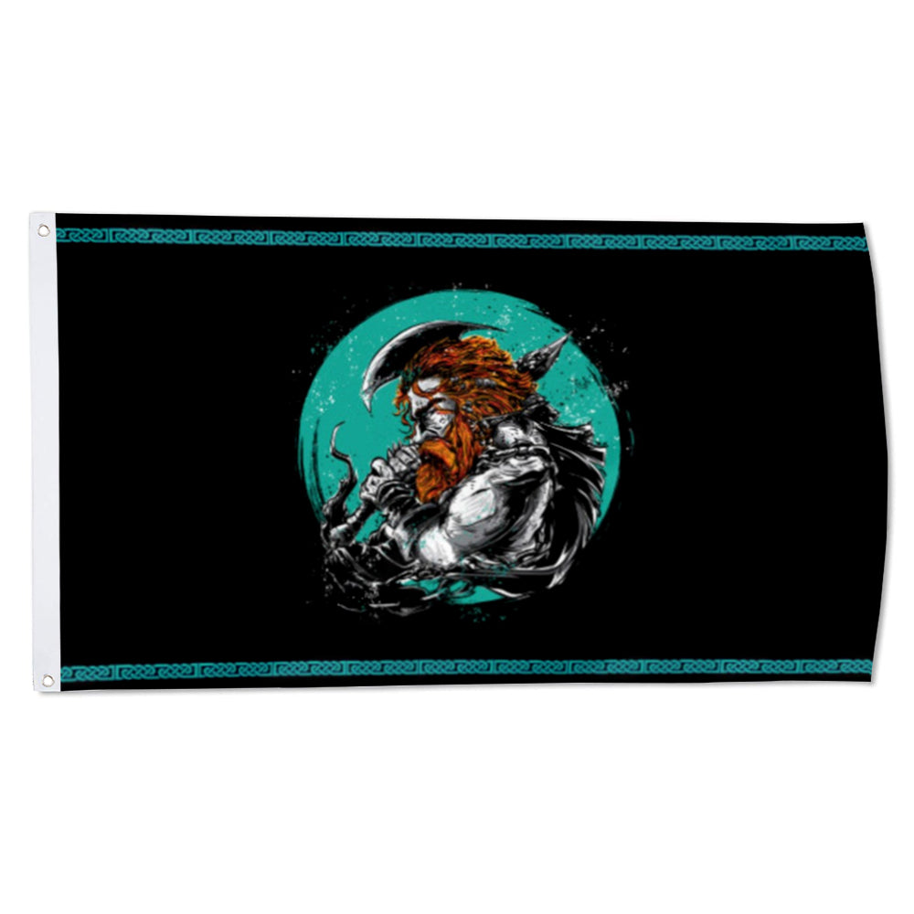 Nordic Viking flag 3x5ft banner man cave