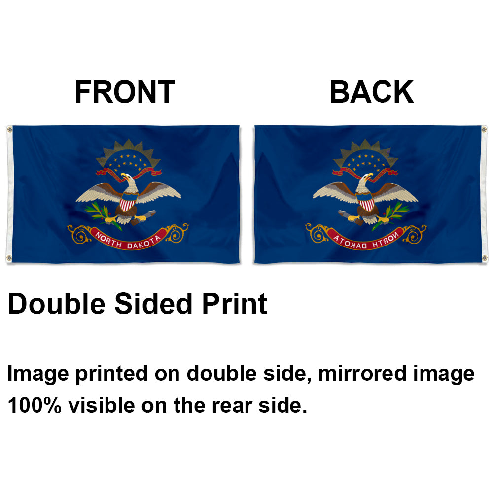 North Dakota State flag 3x5ft banner man cave