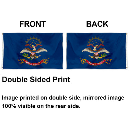 North Dakota State flag 3x5ft banner man cave