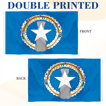Northern Mariana Islands flag 3x5ft banner man cave