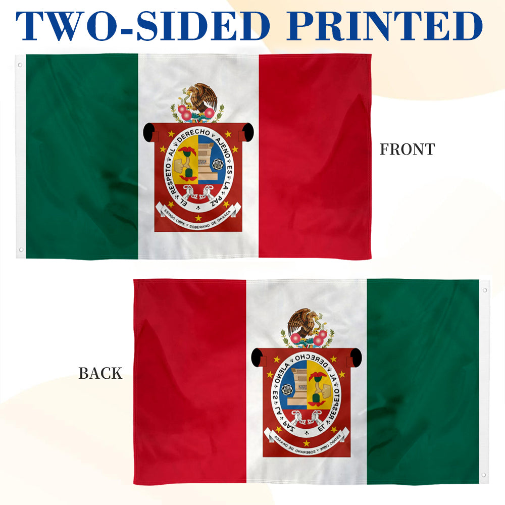 Oaxaca Mexico State flag 3x5ft banner man cave