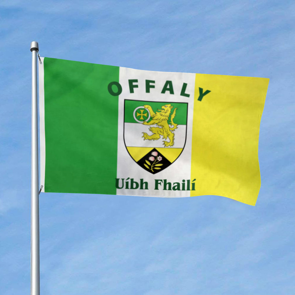 Offaly Ireland County flag 3x5ft banner man cave
