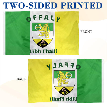 Offaly Ireland County flag 3x5ft banner man cave