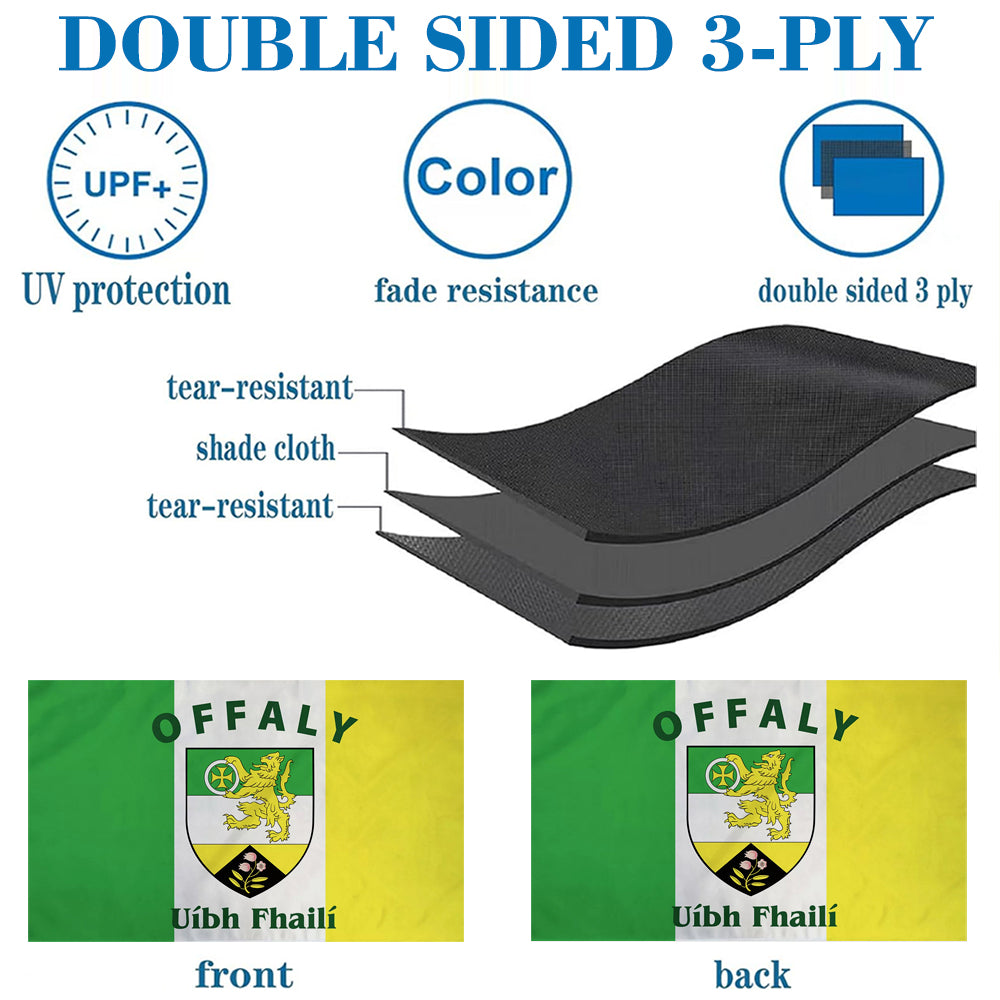 Offaly Ireland County flag 3x5ft banner man cave