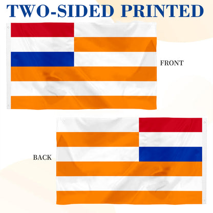 Orange Free State South African flag 3x5ft banner man cave