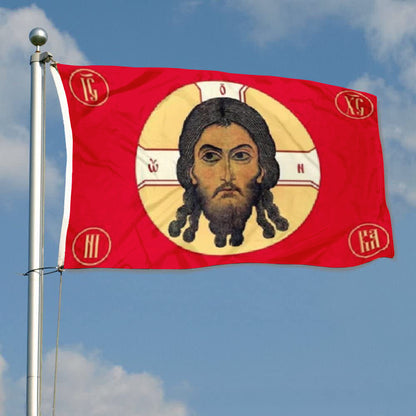 Orthodox Christian Army Soldier Jesus Christ flag 3x5ft banner man cave