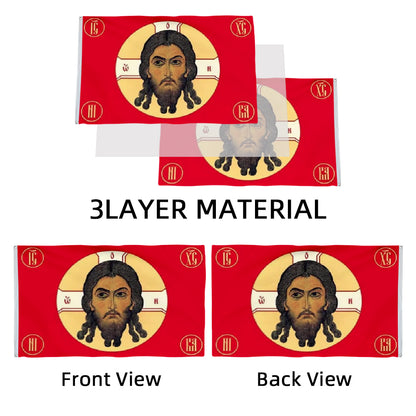Orthodox Christian Army Soldier Jesus Christ flag 3x5ft banner man cave