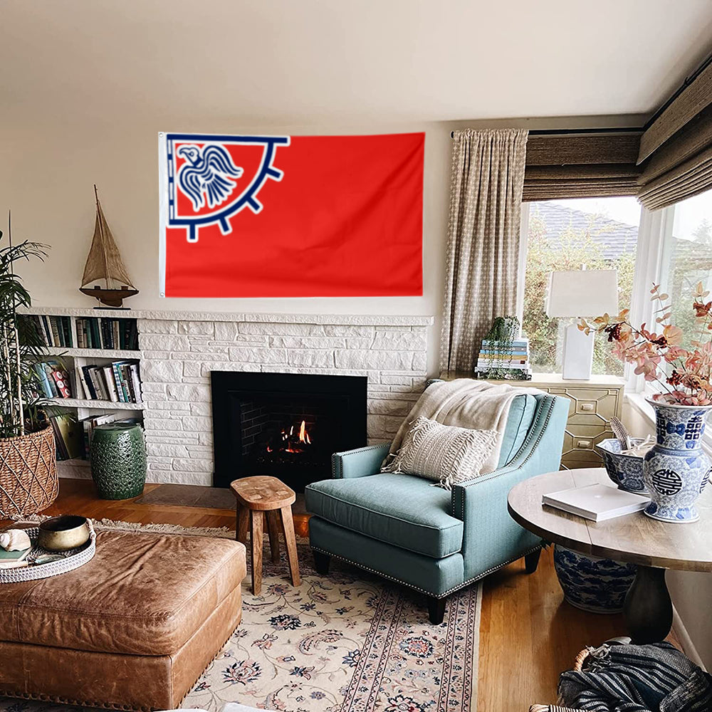 Odin Craven Viking flag 3x5ft banner man cave