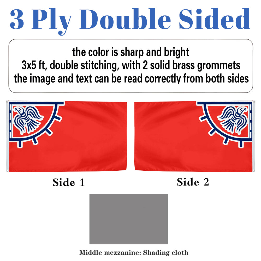 Odin Craven Viking flag 3x5ft banner man cave