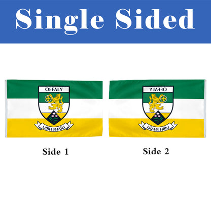 Offaly County Coat of Arms Ireland flag 3x5ft banner man cave