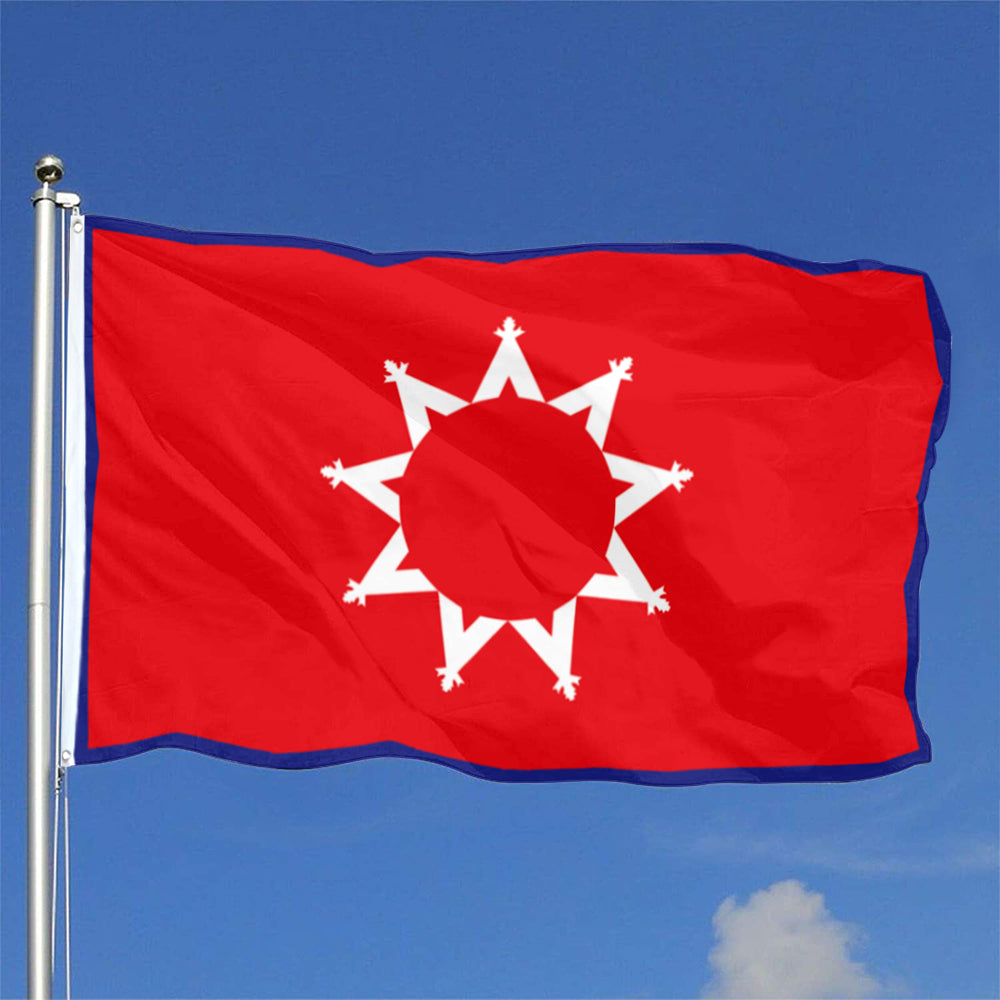 Oglala Sioux Tribe flag 3x5ft banner man cave