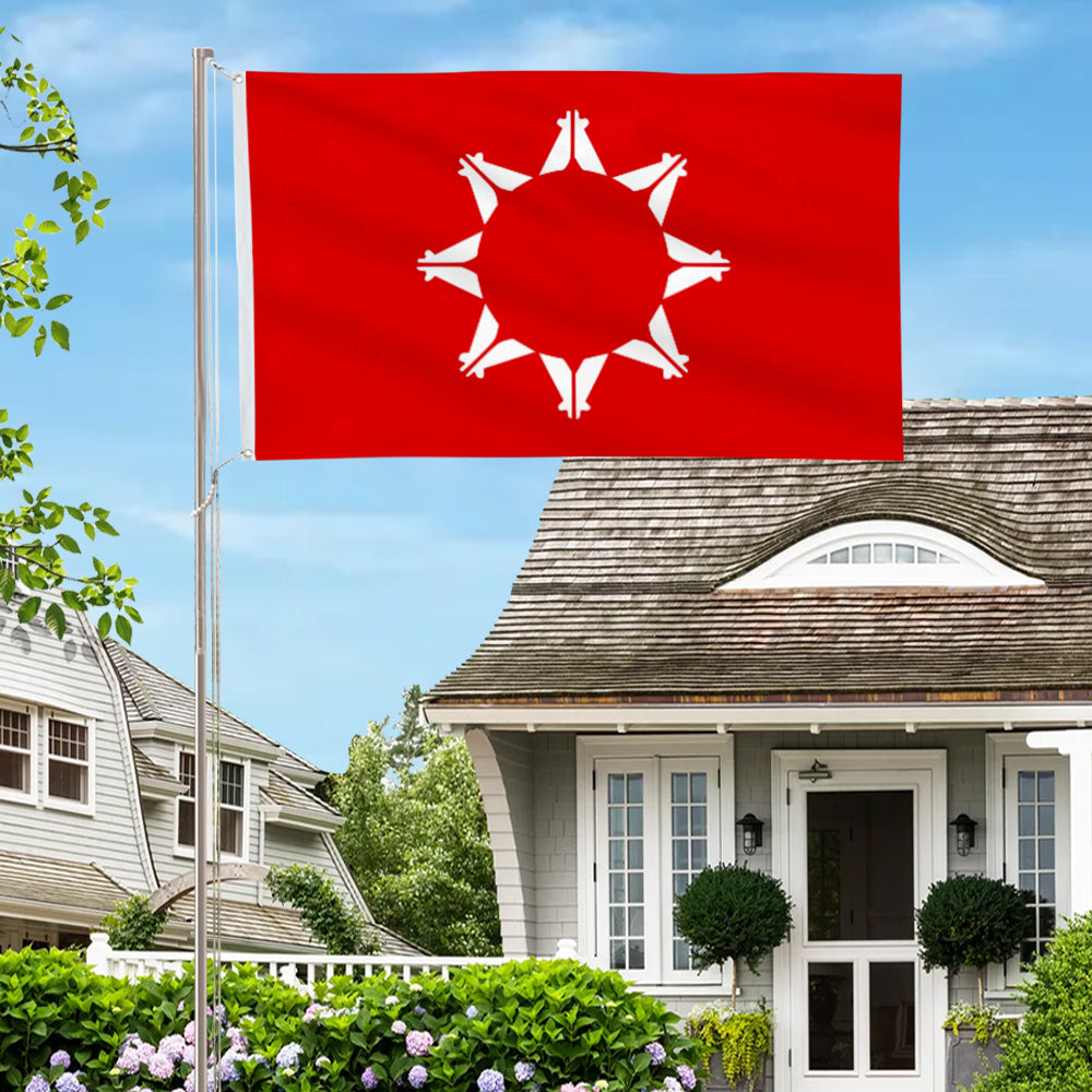 Oglala Sioux Tribe flag 3x5ft banner man cave 3