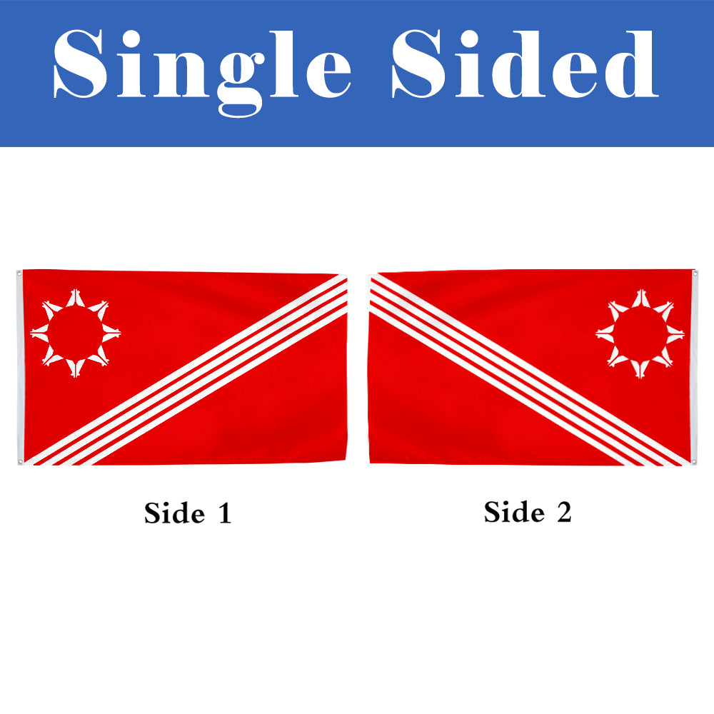 Oglala Sioux Tribe flag 3x5ft banner man cave 2