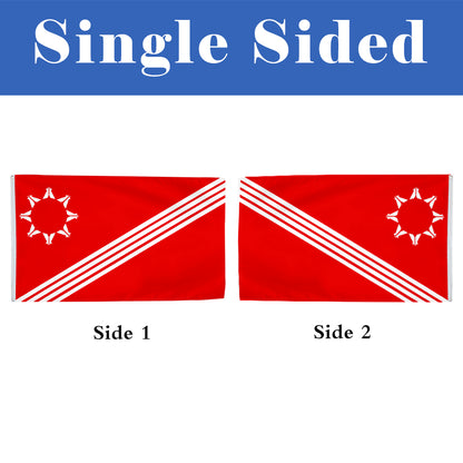 Oglala Sioux Tribe flag 3x5ft banner man cave 2