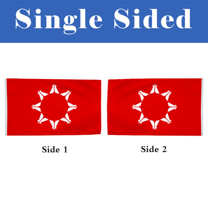 Oglala Sioux Tribe flag 3x5ft banner man cave 3