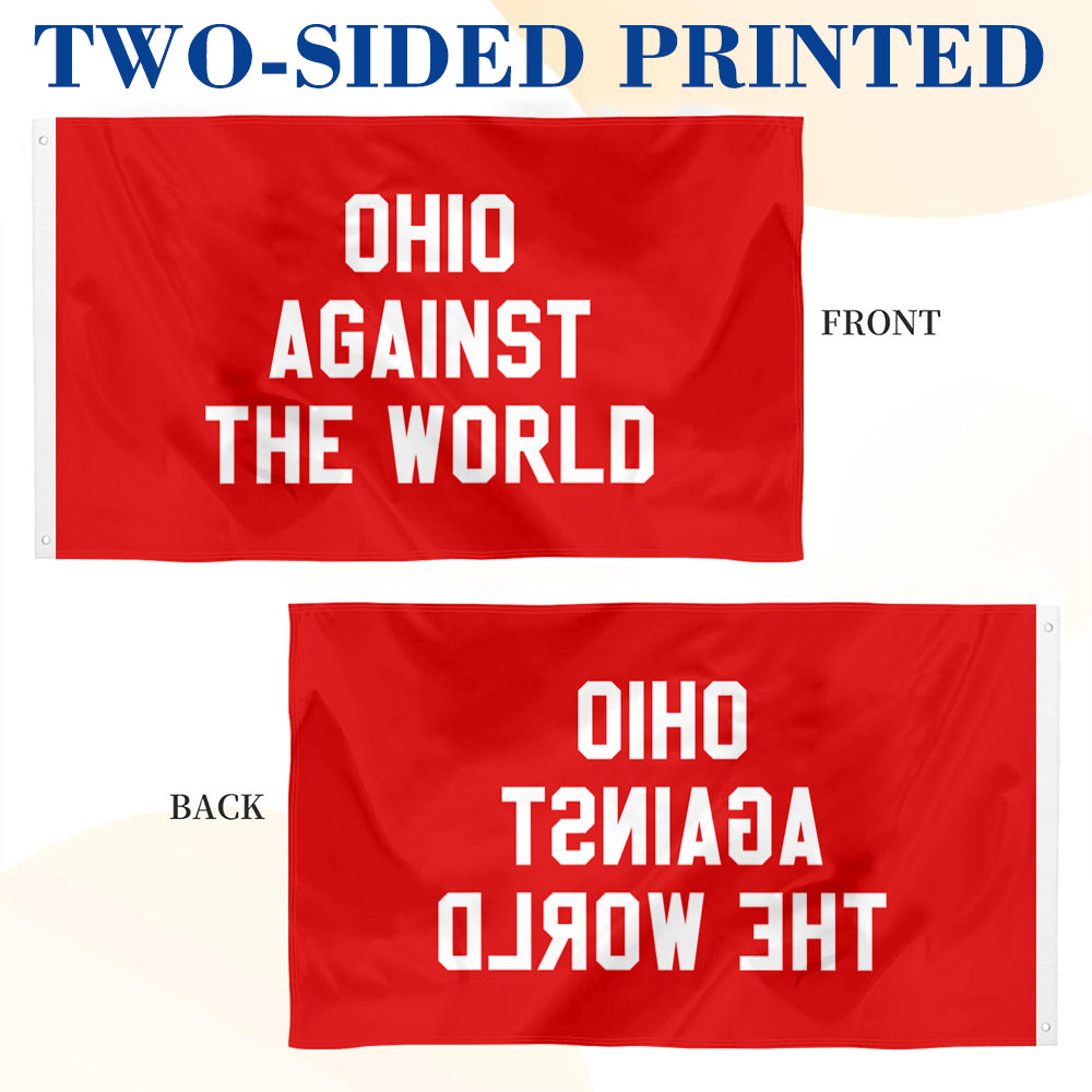Ohio Against The World flag 3x5ft banner man cave