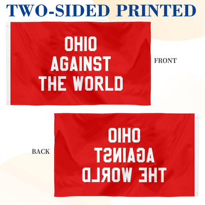 Ohio Against The World flag 3x5ft banner man cave