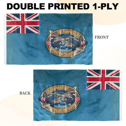 Operation Chastise Dambusters 80th Anniversary Commemorative flag 3x5ft banner man cave