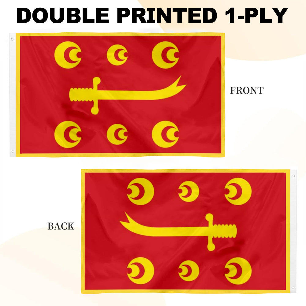 Ottomon Empire Zulfikar flag 3x5ft banner man cave