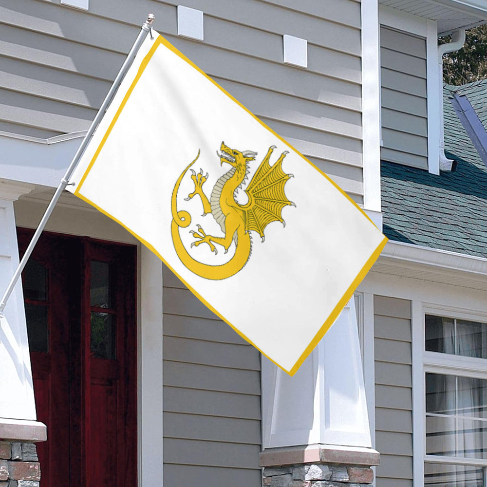 Owain Glyndwr, Welsh Dragon flag 3x5ft banner man cave