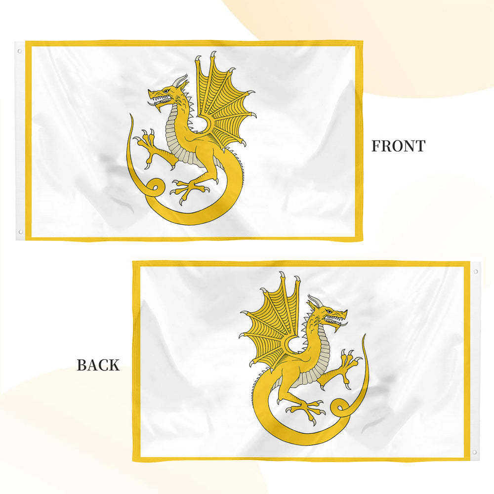 Owain Glyndwr, Welsh Dragon flag 3x5ft banner man cave