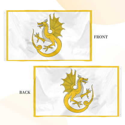 Owain Glyndwr, Welsh Dragon flag 3x5ft banner man cave