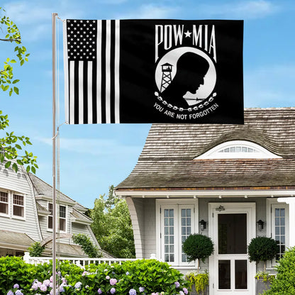 POW MIA American flag 3x5ft banner man cave