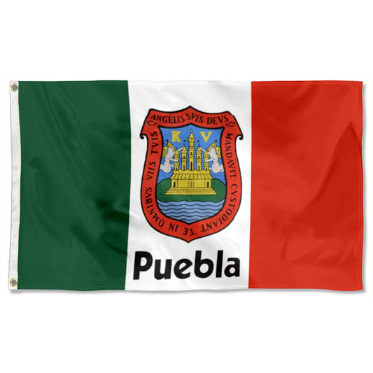 Puebla Mexico State flag 3x5ft banner man cave