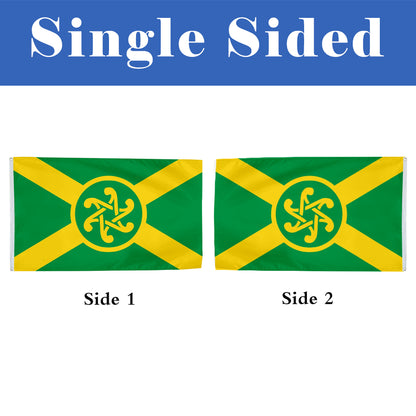 Pan Celtic Celticism flag 3x5ft banner man cave