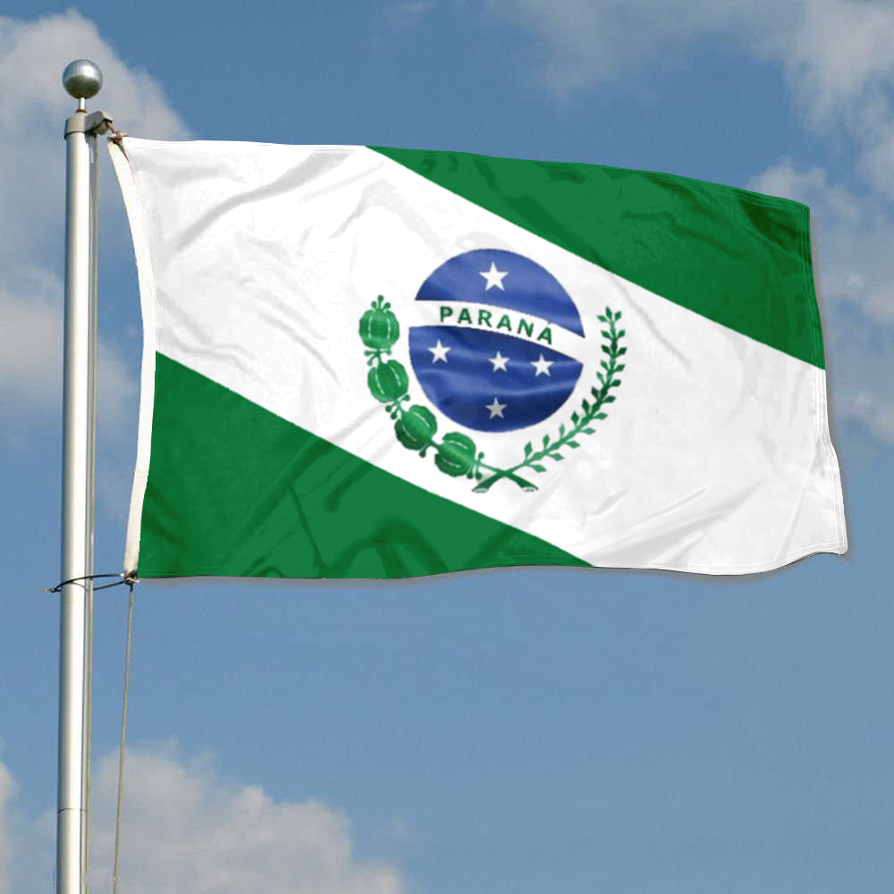 Paraná State (Brazil) Flag: 3x5ft Man Cave Brazilian Southern State Culture-Style Banner