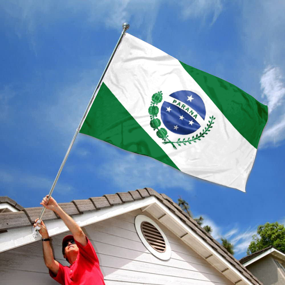 Paraná State (Brazil) Flag: 3x5ft Man Cave Brazilian Southern State Culture-Style Banner