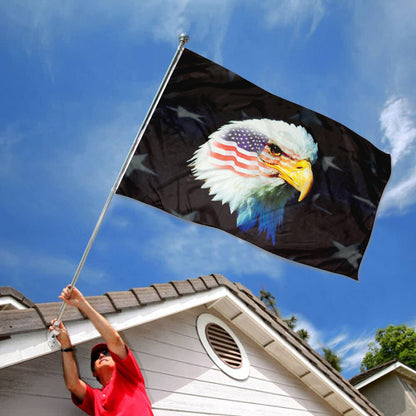 Patriotic Eagle Flag: 3x5ft Man Cave American Patriotic Style Decor Banner