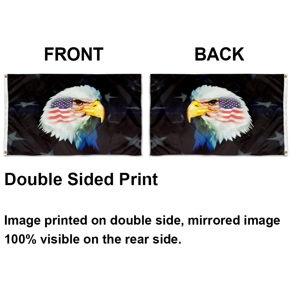 Patriotic Eagle Flag: 3x5ft Man Cave American Patriotic Style Decor Banner